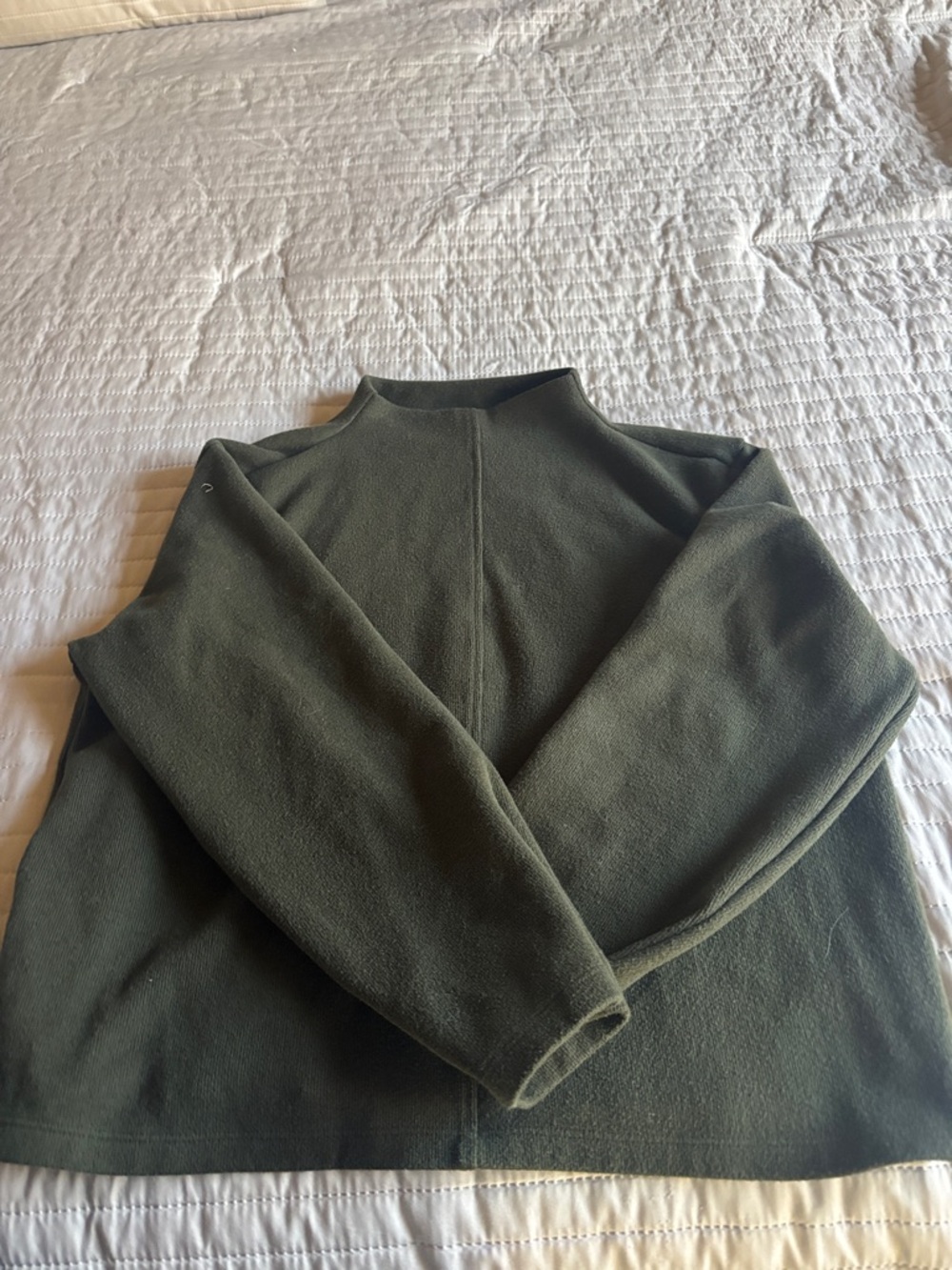 a new day Olive Green Mock Neck Pullover Tunic